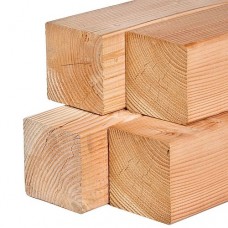 Tuinpaal lariks douglas geschaafd 6,5x6,5x300 cm